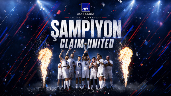 Claim United, AXA Türkiye Futbol Turnuvası’nın Şampiyonu Oldu